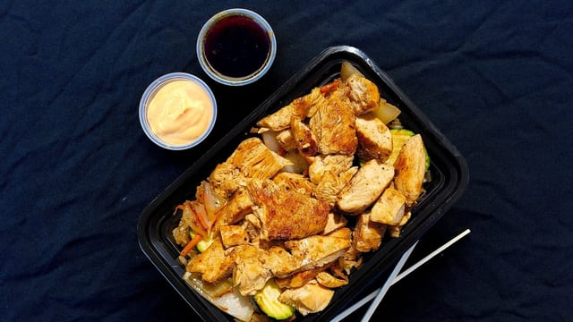 El Hibachi Bowl Combo.