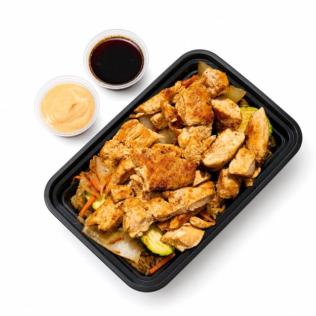 El Hibachi Bowl Combo.