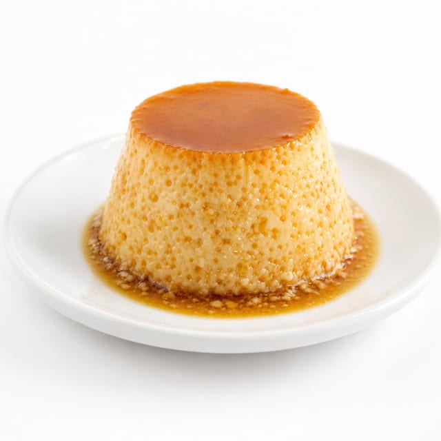 Coconut Cheese Flan.