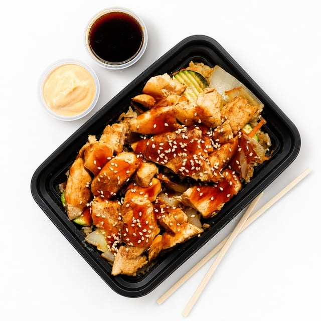 El Teri-Hibachi Bowl Combo.
