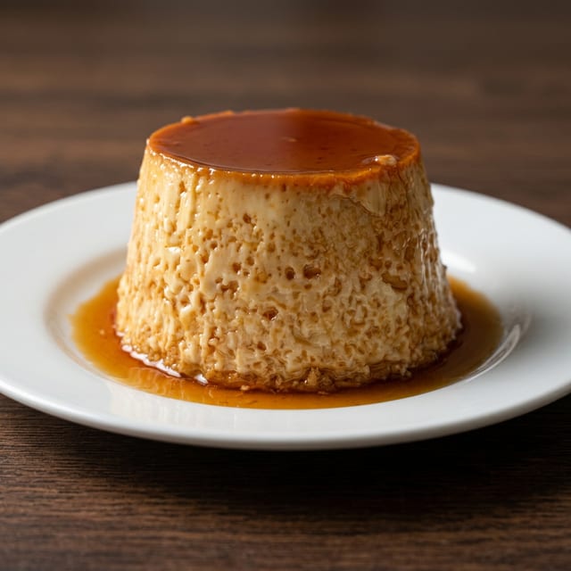 Rompope Flan.