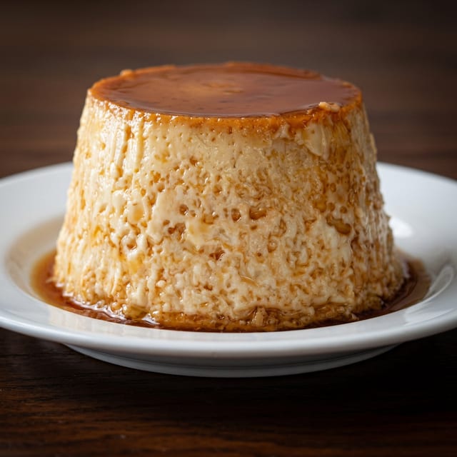 Cheese Flan.